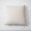 Pack of 2 Velvet Soft Solid Decorative Throw Pillow Covers Set with Texture Luxury Scissors Square Cushion Cases for Couch Sofa Bedroom Car 18x18 Inch