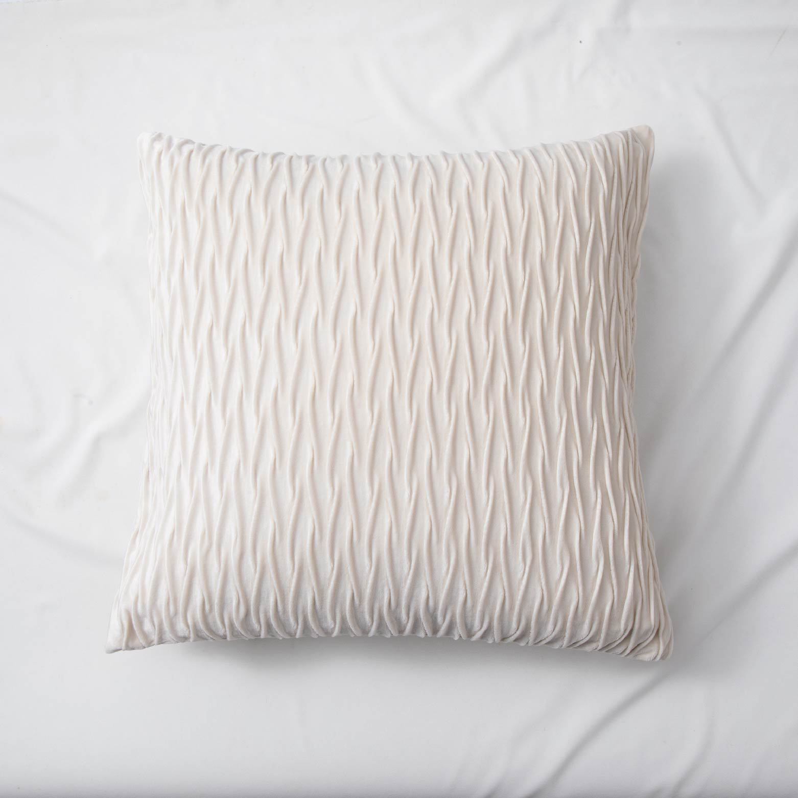 

Упаковка из 2 бархатных мягких однотонных декоративных наволочек с текстурой, роскошные квадратные наволочки в виде ножниц для дивана, спальни, автомобиля, 18x18 дюймов 18x18 Inch-2pcs