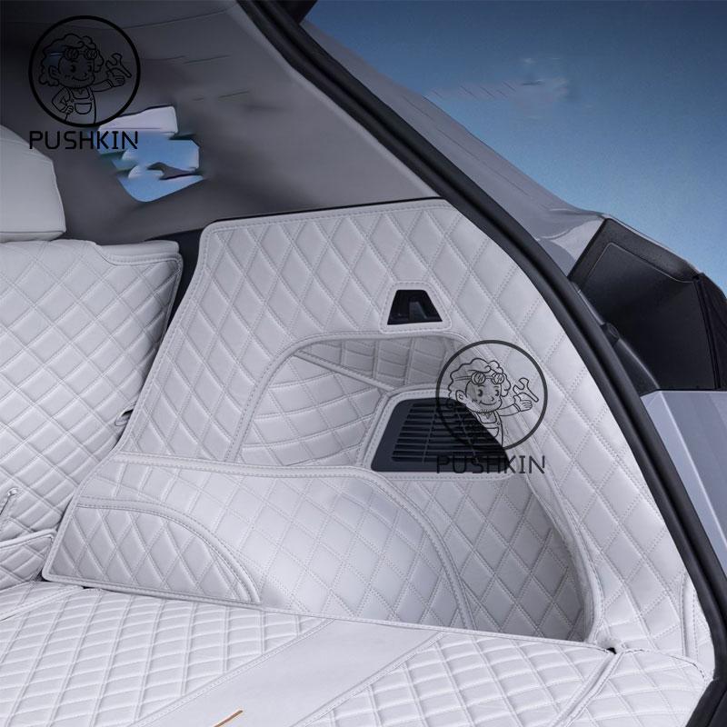 Leather Trunk Mat For Geely EX5 Proton Emas 7 EV2025 2026 Car Boot Liner Tray Waterproof Mud Protector Pad Cargo Mat Accessories