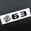 Car Accessories 3D ABS Chrome Trunk Badge Sticker For  AMG C E 63 W205 W204 W213 W212 W222 W221 C63 E63 S63 Emblem Logo