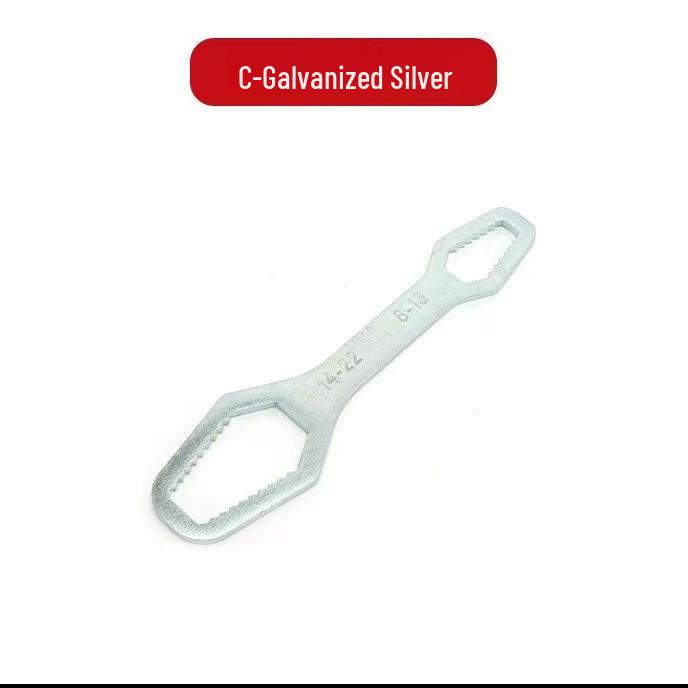 

Универсальный самозатягивающийся двухсторонний гаечный ключ Plum - регулируемый многофункциональный быстрый инструмент