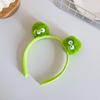 Cross-border Super Cute Frog Cartoon Unisex Cloth Fashion Hair Band Face Wash Korea Funny Monster Tosca Head Band