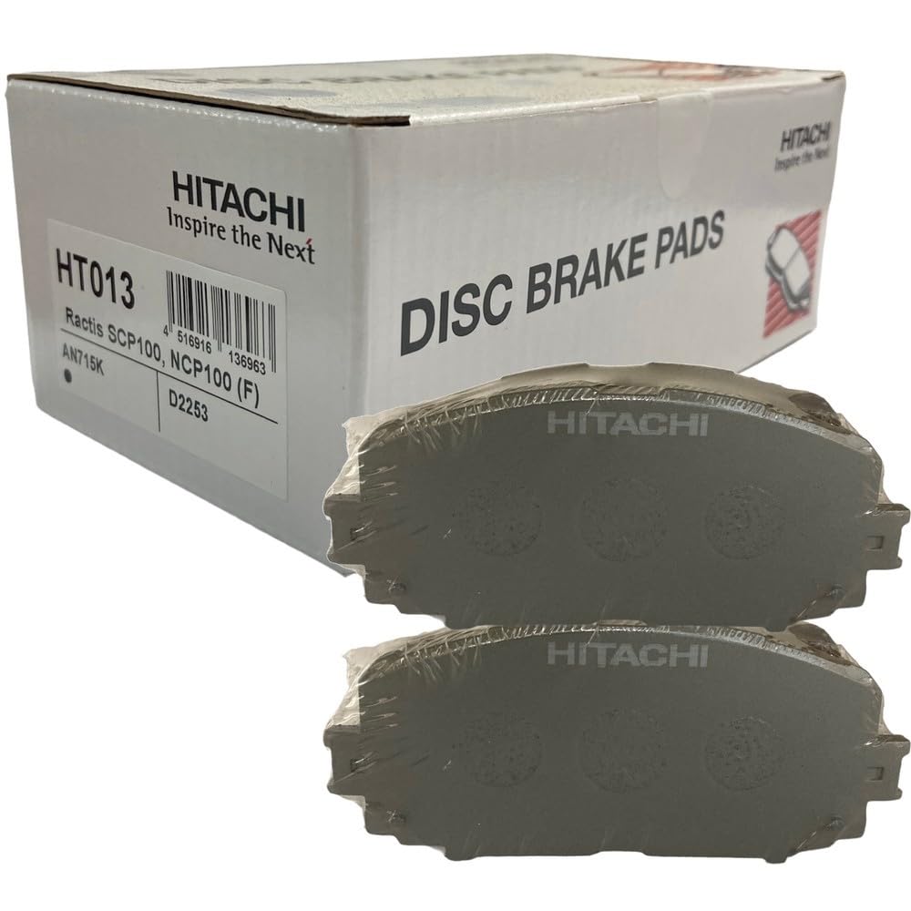 

Hitachi Astemo Автозапчасти Тормозные колодки дисковые F HT013 Toyota Vitz