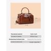 Trendy Fashion Versatile Commuter Messenger Bag Leather Niche Portable Pillow Bag