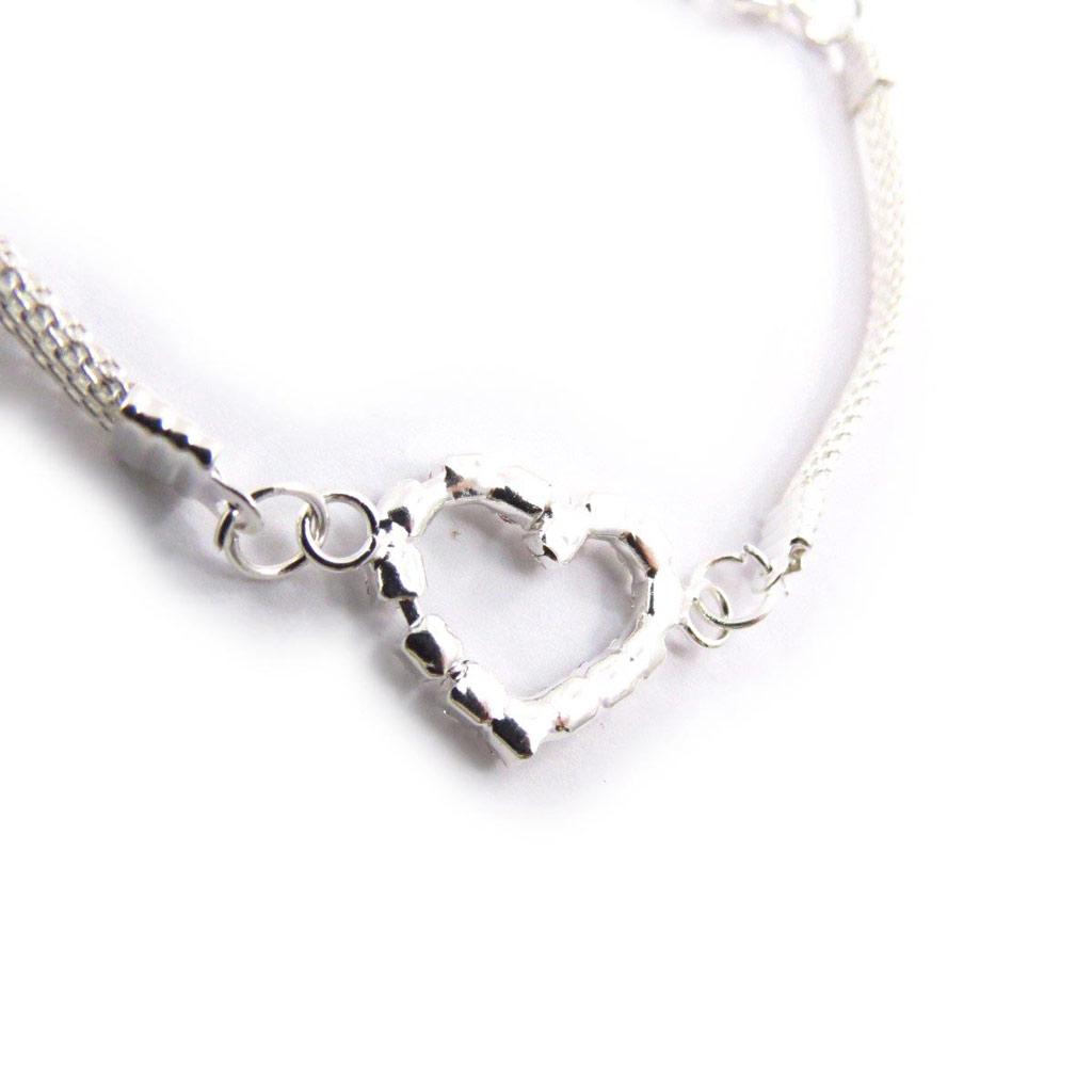 Les Trésors De Lily [J6857] - Brățară albă de designer „Sissi” (dragoste)