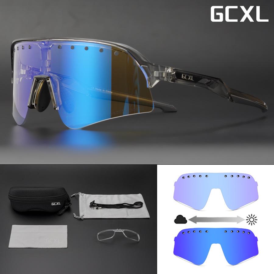 

GCXL Photochromic Glasses for Outdoor Sports: Marathon, Hiking, Mountaineering, Cycling, Riding.