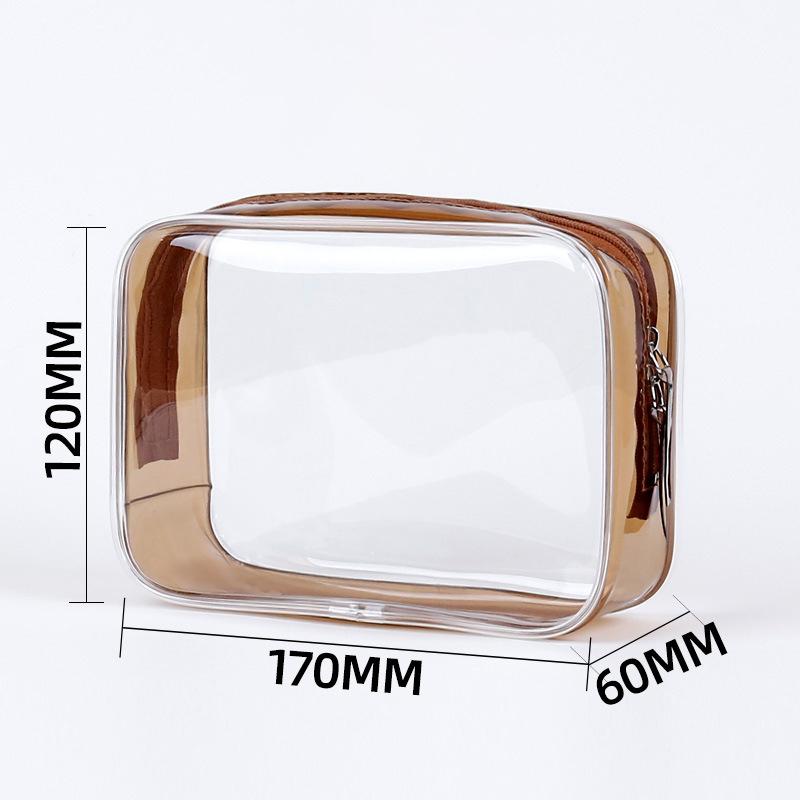 Large Capacity Waterproof Cosmetic Bag Portable Clear Storage Makeup Organizer Bags Supplies