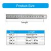 Woodworking Ruler Marking Guide with Thumb Lock Block and Steel Ruler for Repeat Line Layout and Furniture Drafting