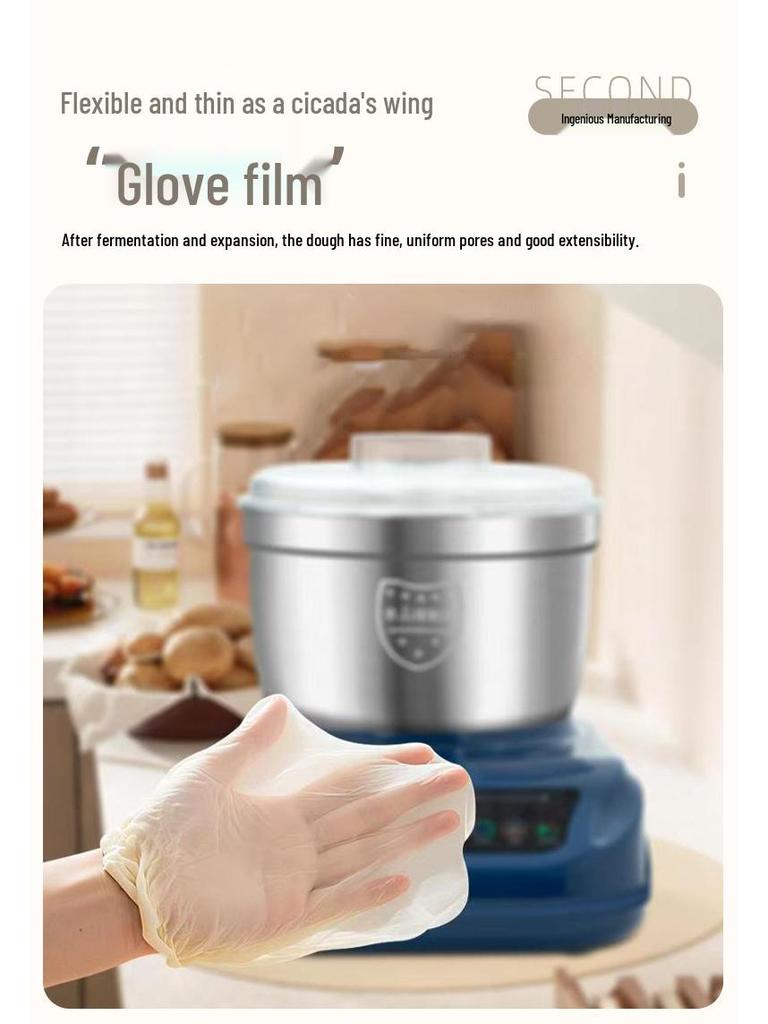 Impastatrice Elettrica per Impasti di Grande Capacità con Lievitazione & Fermentazione, Impastatrice in Acciaio Inossidabile