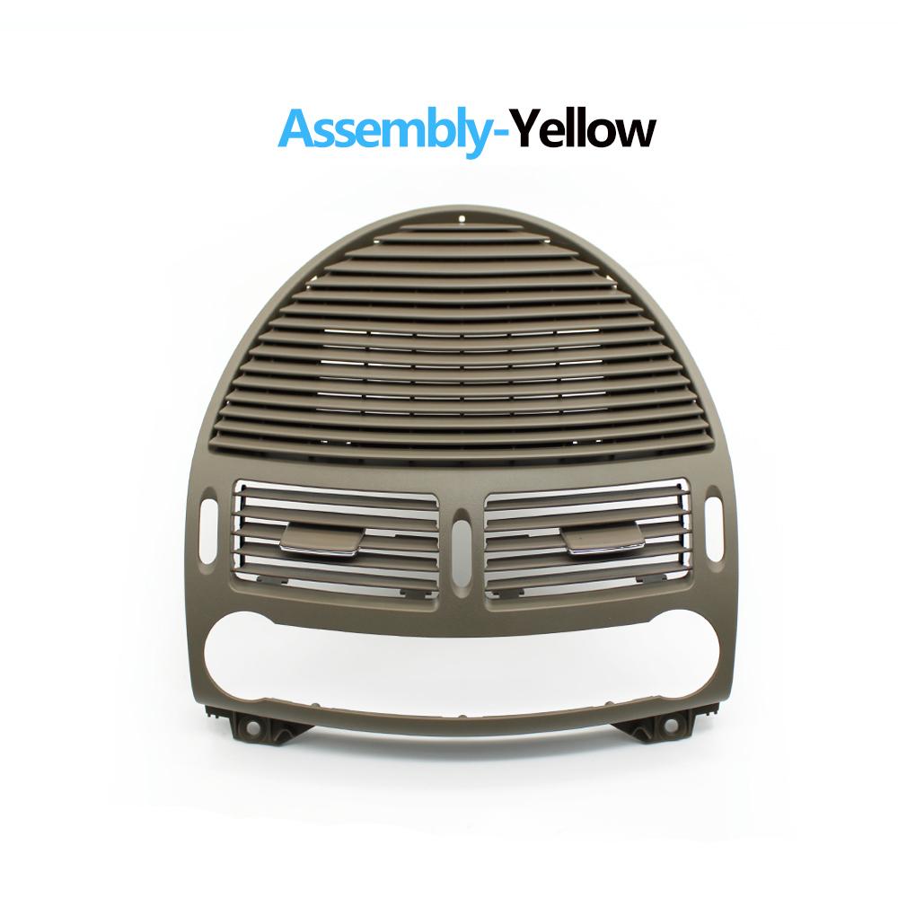 Car Front Dashboard Central AC Vent Air Vent Grille Panel Cover For Mercedes Benz E Class W211 2003-2008 2118300054