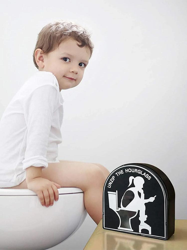 Toilet Hourglass Timer Multicolor Funny 5 Minute Hourglass Sand Timer for Bathroom
