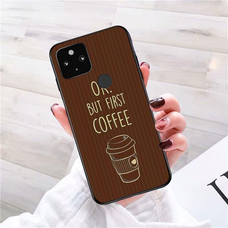 OK, ale první pouzdro na telefon Coffee Girl pro Google Pixel 7 Pro 7 6A 6 Pro 5A 4A 3A Pixel 4 XL Pixel 5 6 4 3 XL 3A XL 2 XL