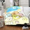 1pc Blanket Sumikko Gurashi2 Print Design, Lightweight Blanket for Sofa, Bed- Soft &Warm, Gift for All Seasons like Christmas, Halloween