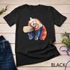 Rode Panda Shirt Heren Dames Rode Panda Liefhebber Grafisch Rode Panda Unisex T-shirt