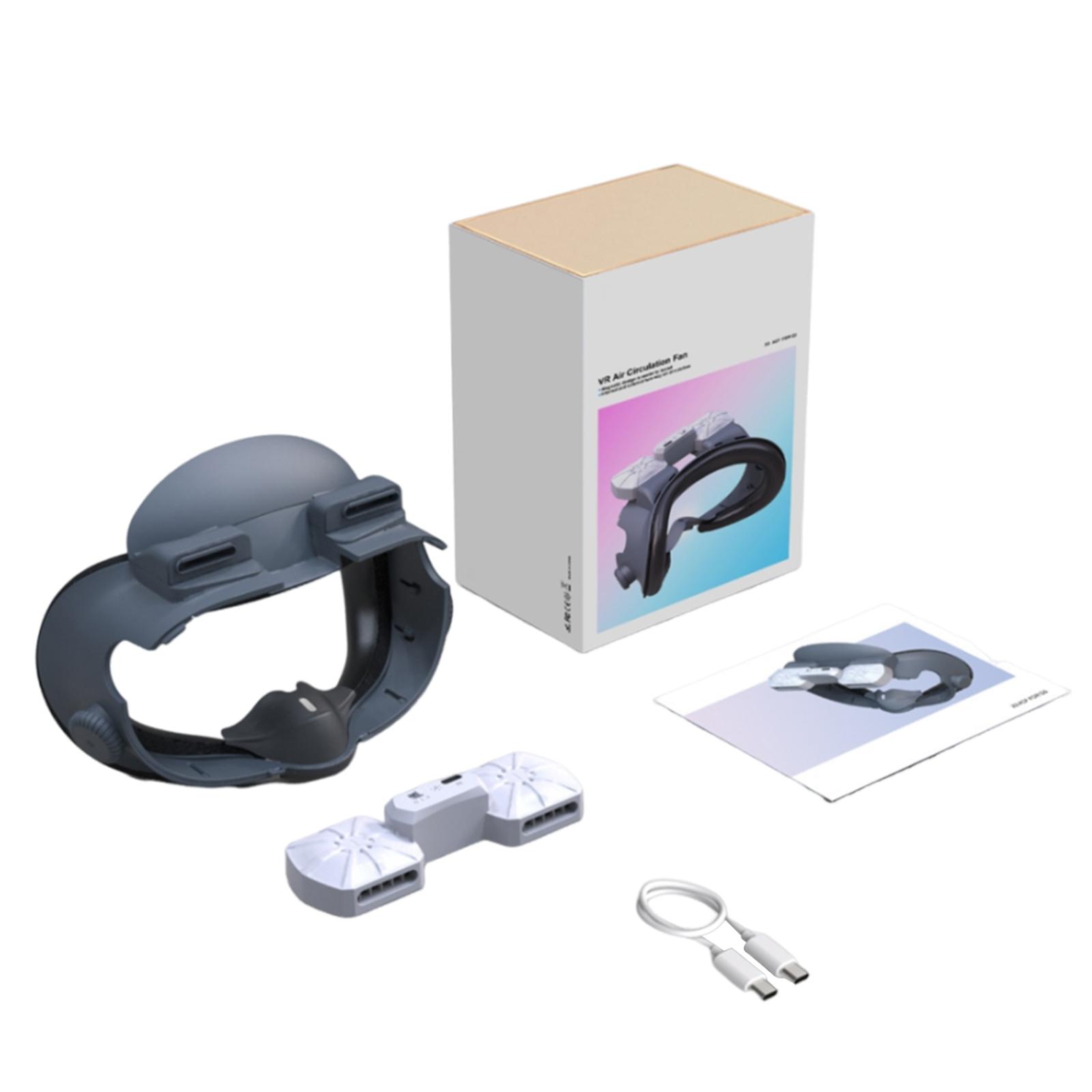 

Magnetic Eye Guard Protective Cushion with Cooling System Air Circulation Face Cover for Meta Quest 3 VR Headset