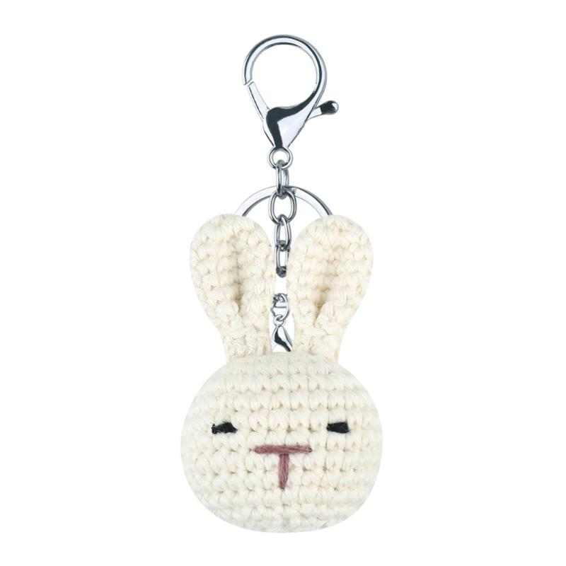 

Elegant Animal Yarn Keychain Fashion Phone Decorations Fashion Bag Charm Suitable for Bag Key and Phone Decorating