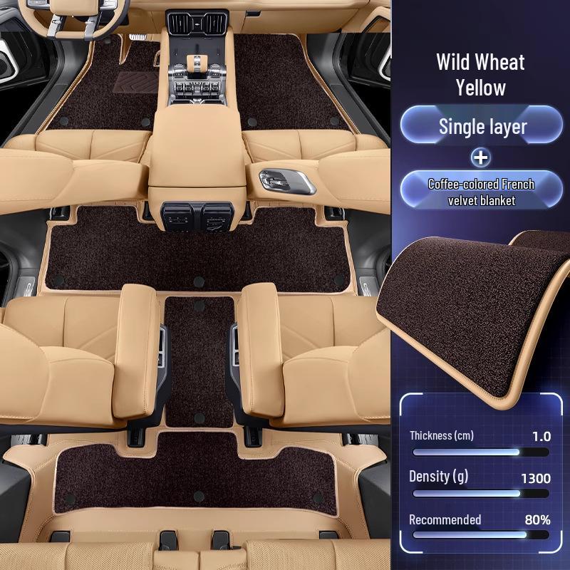 Fang Cheng Bao 8 Car Floor Mats: Full Coverage for 2025 Model, 6 or 7-Seater
