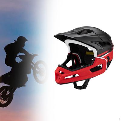 Bike Helmet Full Face Bicycle Cycling with Detachable Pad for Men Women