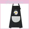 Printed Womens Daisy Summer Lightweight Kitchen Apron Waterproof Resistant Oil