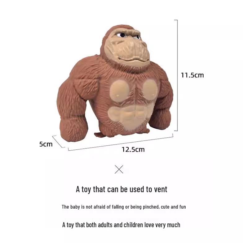 Celebrity Sand Gorilla: Music Stretch & Squeeze Decompression Toy