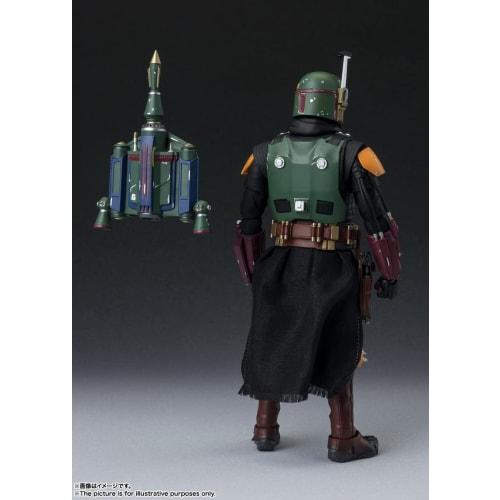 TAMASHII NATIONS S.H.Figuarts Boba Fett (STAR ??WARS: The Book of Boba Fett) Approximately 155mm AVS & PVC & Fabric Painted Movable Figure