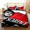 Tony Montana Scarfaces Bedding Set Single Twin Double Queen King Cal King Size Bed Linen Set