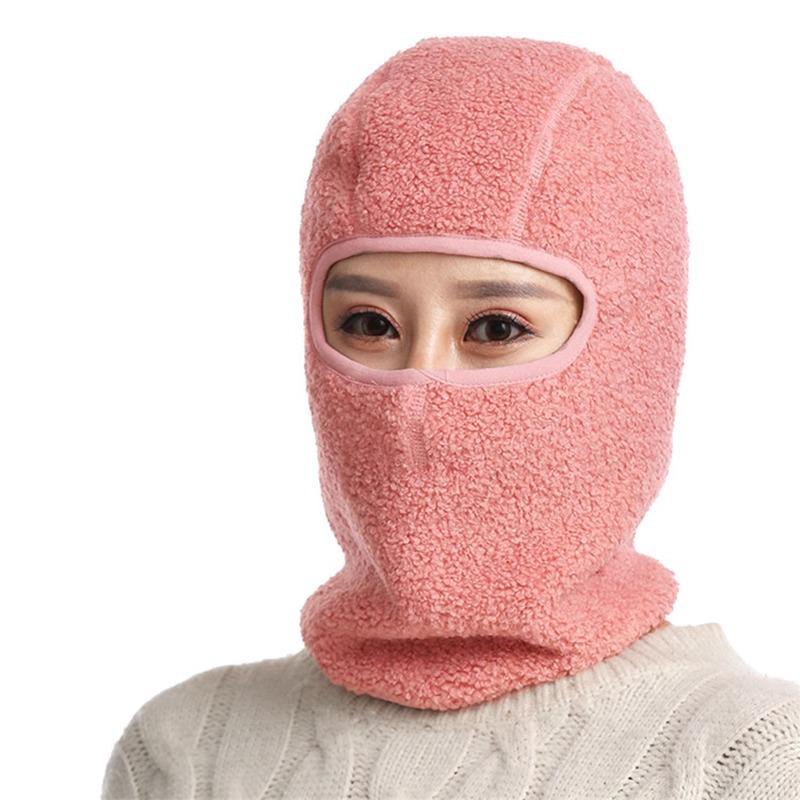 Winddichte & Staubdichte Kaltwetter-Fahrrad-Vollgesichtsmaske mit Ohren- und Nackenschutz