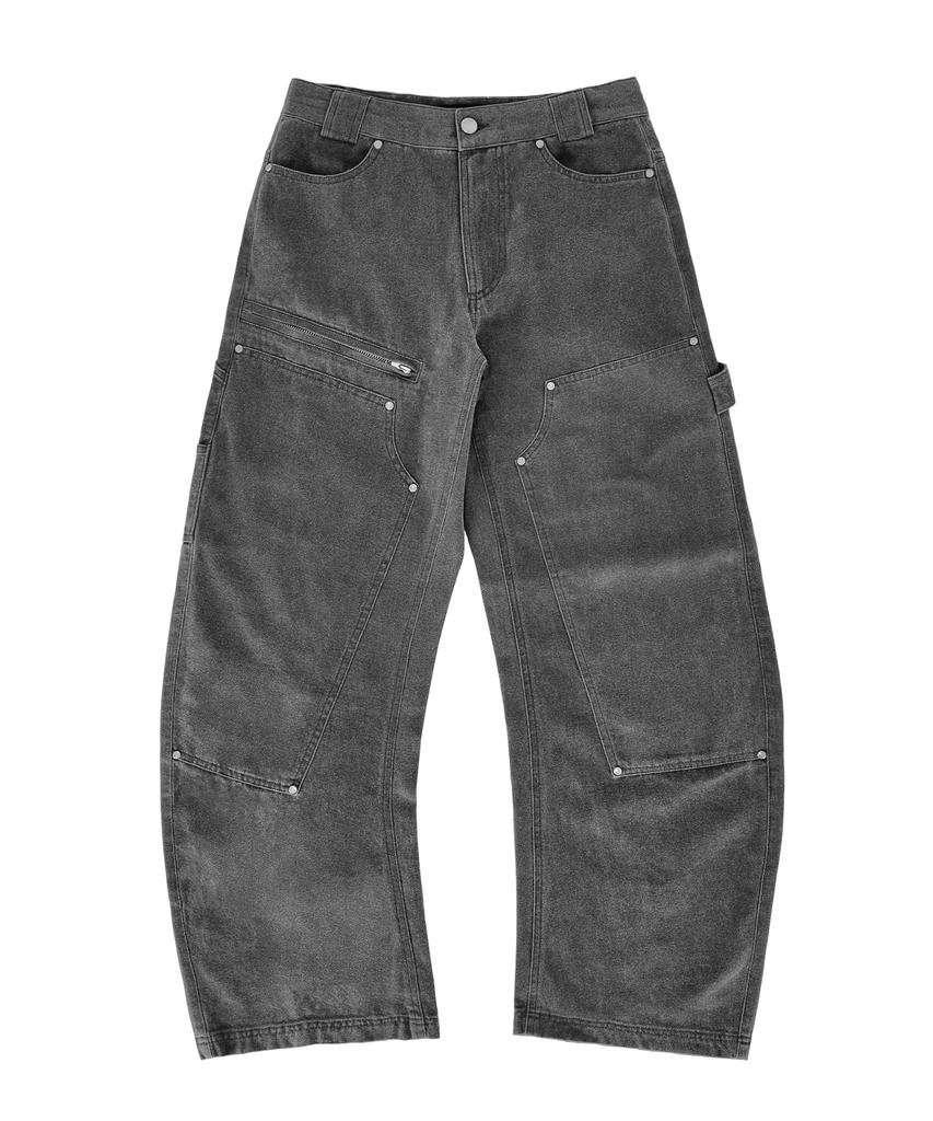 Heillo Mild Work Pants (Cement-Charcoal)