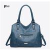 Single Shoulder Mom Girl Large Capacity Soft Leather Casual Bag Trendy Crossbody Handbag