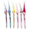 Funny Hair-Tie Novelty Ballpoint Pen Set – 6pcs (Style It Your Way – Tie, Twist, and Write with Fun)