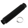 Autobike Air Filter Hose Black Cold Air Intake Exhaust Pipe Protective Cover