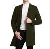 2023 New European Wool Men's Trench Coat - Fashionable Jacket Inspired by Japan and Korea