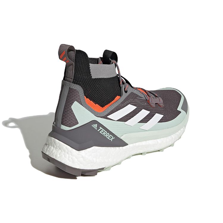 Adidas Terrex Free Hiker 2 Trace Grey Crystal White Women Sneakers Impact-Orange GZ0687