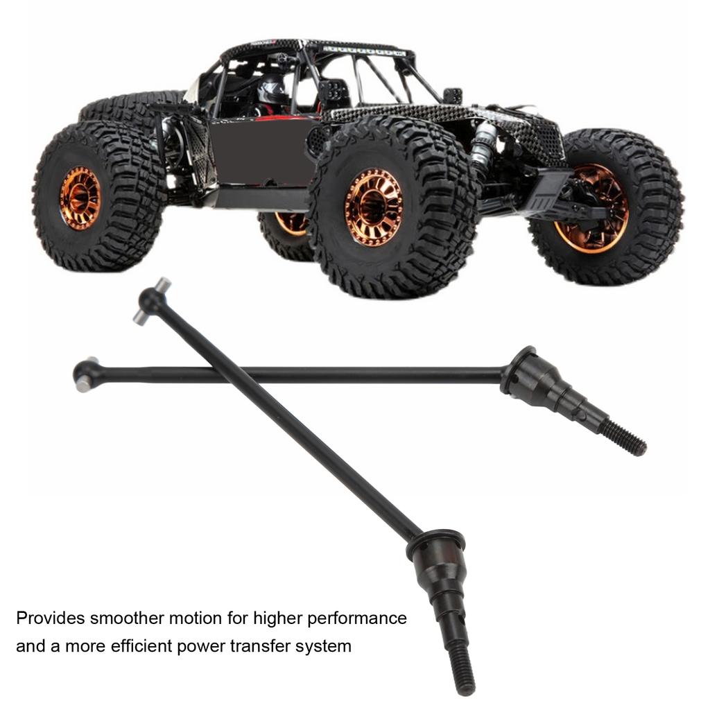 2Pcs RC Car Steel Front Rear CVD Drive Shaft for Losi 1/10 Lasernut U4 Tenacity Off Road Vehicle