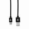 V7 USB A To USB C Cable V7 V7U2AC-2M-BLK-1E Black