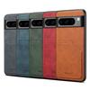 DENIOR For Google Pixel 8 Pro Cell Phone Case Retro Dual Card Slots Back Shell