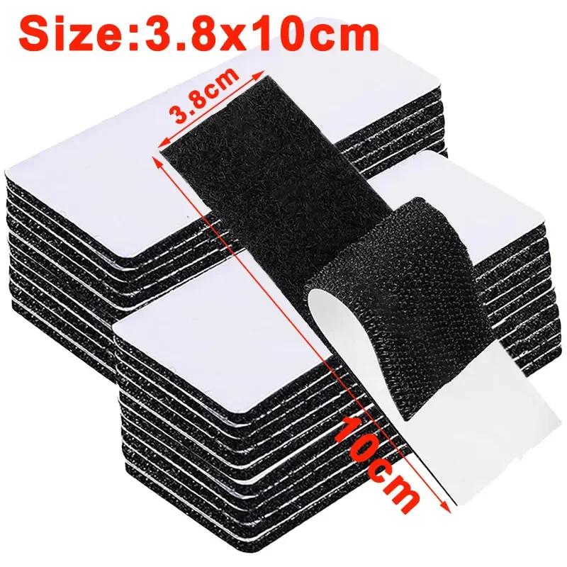16/20/30/50mm Hook and Loop Strips Strong Back Adhesive Fastener Mounting Tape Sticky Dot for Carpet Anti Slip Pad Fixed 5-30Set