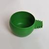 Bird Bowl Round Innoxious Plastic Practical Bird Feeder for Parrot