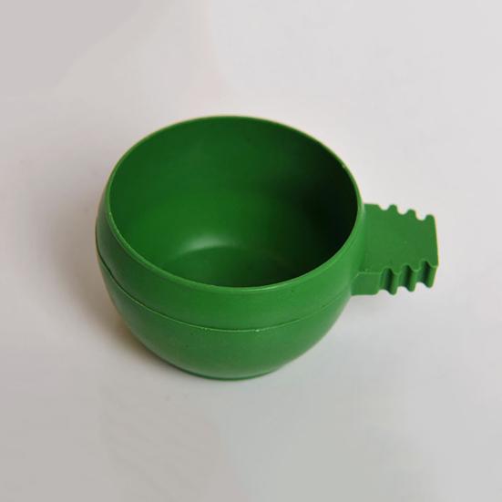 Bird Bowl Round Innoxious Plastic Practical Bird Feeder for Parrot