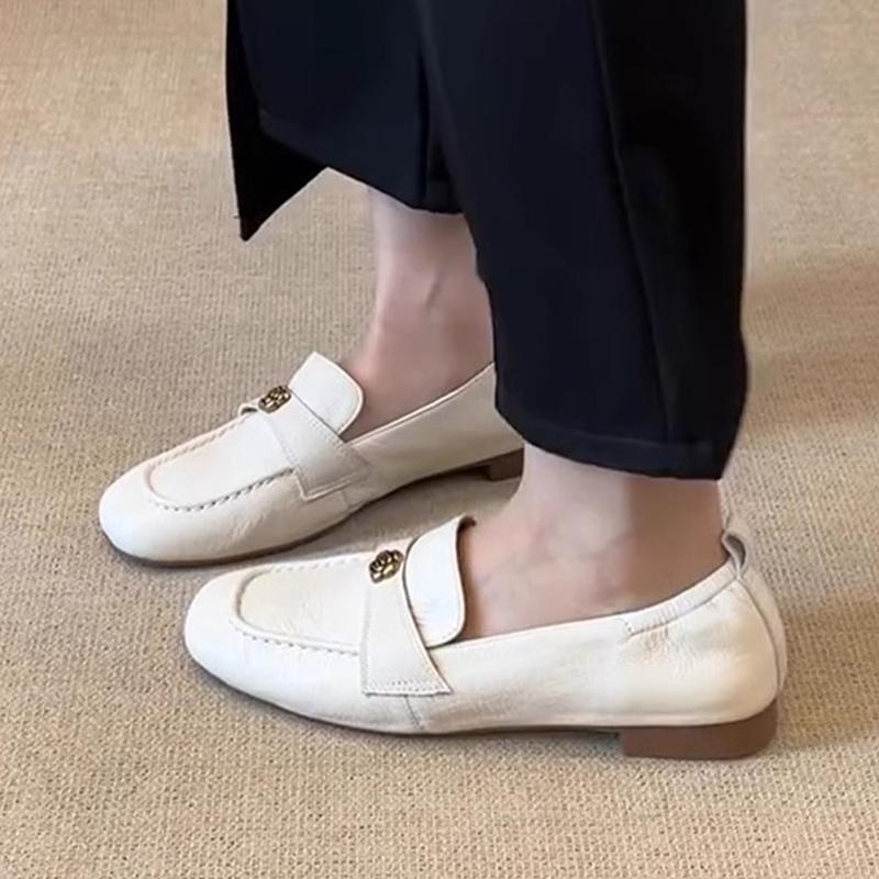 Fashion Women Flats Loafers Shoes Summer Sandals Casual Sport Shoes Woman 2025 Brand Soft Leather Shoes Shallow Work Zapatos De Mujer