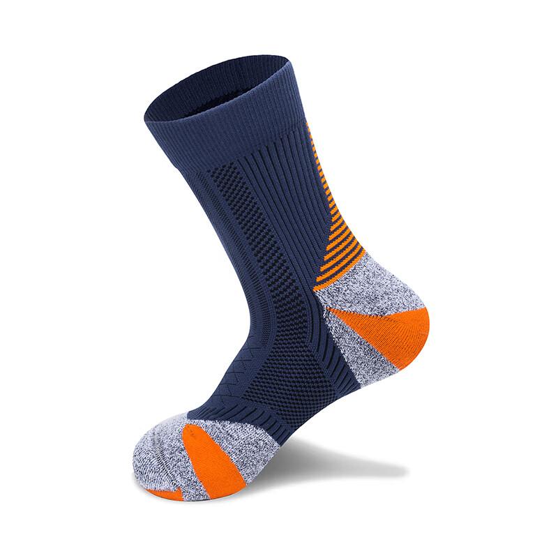TFO DuPont Coolmax Socks, Running Outdoor Sports Socks, Hiking Trekking Socks 2202461, Men's Royal Blue, Size L