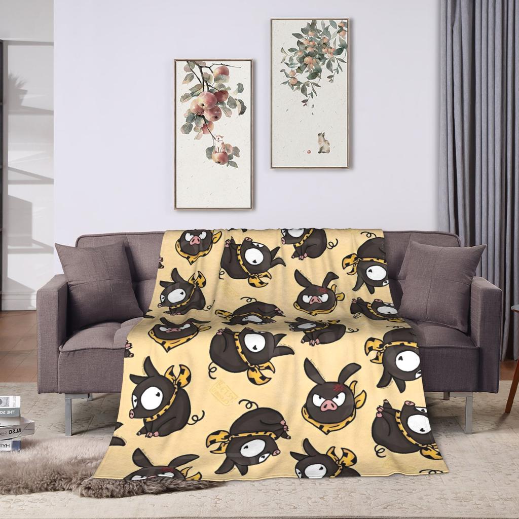 P Chan Ranma Plush Blanket Boy Girl Flannel Throw Blanket For Home Decor Super Soft Custom Quality Bedspread Gift