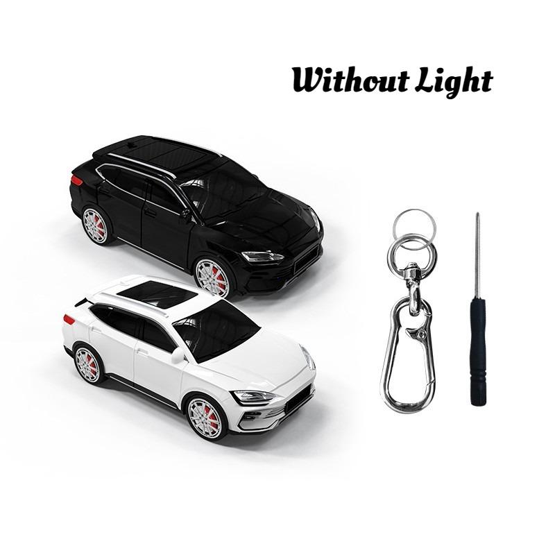 Housse de boîtier de clé de voiture à distance pour Byd Song Plus Atto 3 Han Ev Tang Dm Qin Seal Dolphin Accessoires porte-clés White 1Pc black