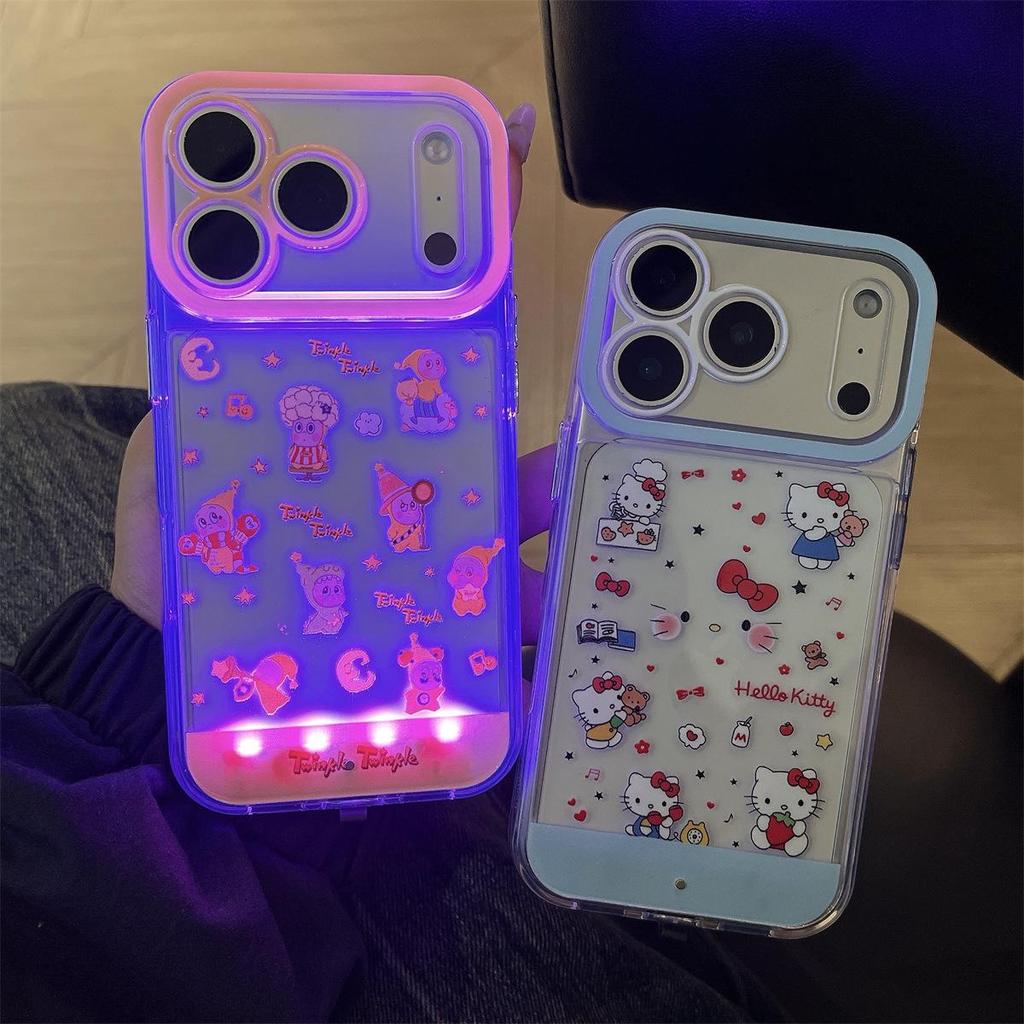 Star Flash Cartoon Phone Case for iPhone 15/16/17 Pro Max, Compatible with iPhone 11/12/13/14