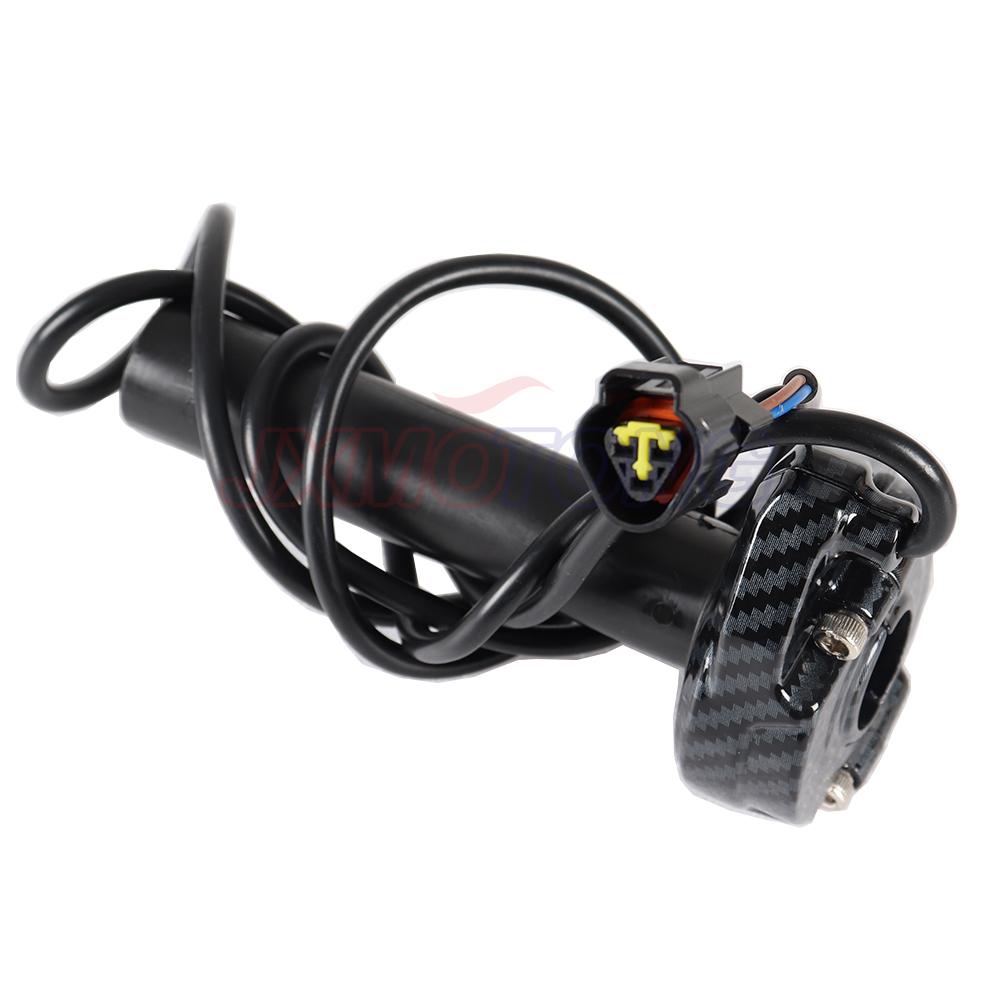 Carbon Fiber Color Motorcycle Accessories Throttle Turn Grip For Surron Sur-Ron X/S Lightbee Light Bee S X Electric Bike Throttles 2