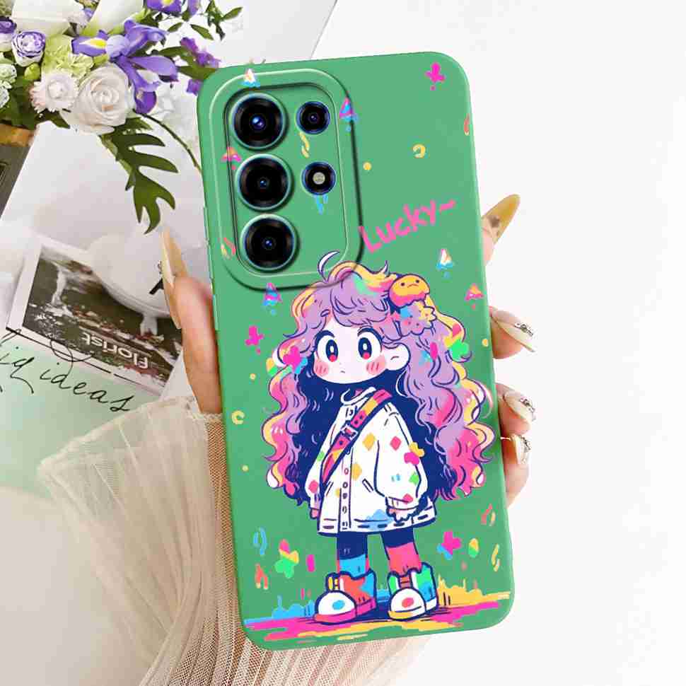For Itel S26 Ultra Case Floral Silicone Soft Casing New Shockproof Back Cover For Itel S26 Ultra / Super 26 Ultra / S688LN Cover