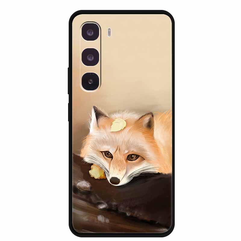 

For Infinix Hot 60 Pro+ Case Infinix Hot60 Pro Fashion Animal Silicone Luxury Soft TPU Bumper for Hot 60 Pro Plus 5G Phone Cover - Hot 60 Pro