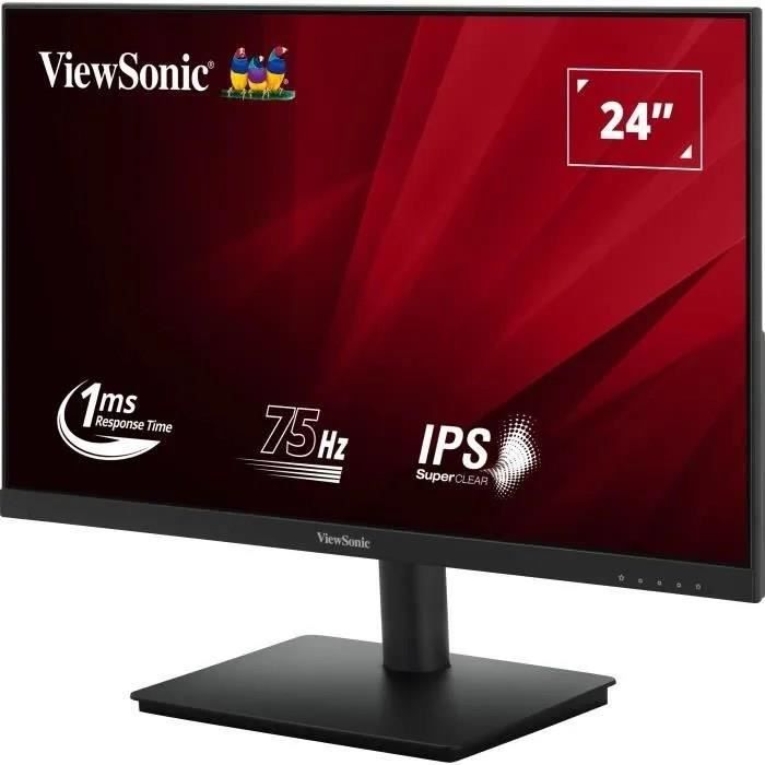 Ecran PC - VIEWSONIC - 24" - FHD - 75Hz - Dalle IPS - 1ms - VA240-H-2