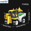 Farmer Series Truck MOC Building Blocks Tractor/Cultivator/Harvester Vehicle Boys Assembly Cars Model Bricks Toys Holiday Gifts