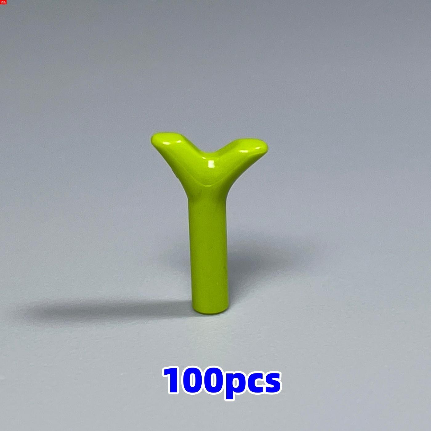 

100pcs/lot MOC Bricks Plant Carrot Premier green bud tender Leaf 33183 tree sapling Building Blocks Toys For Children present